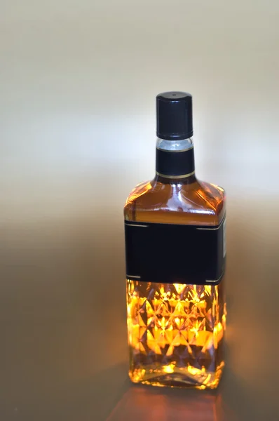 Botella de whisky —  Fotos de Stock