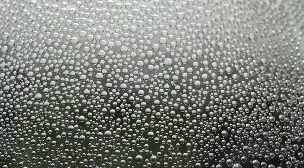 Waterdruppels op een fles — Stockfoto