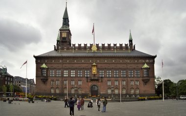 Copenhagen city hall clipart