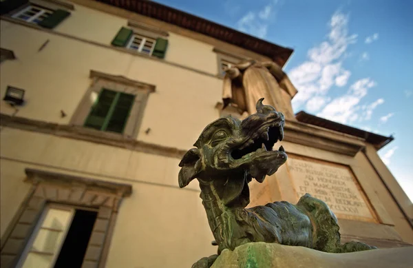 Drak socha v Itálii — Stock fotografie