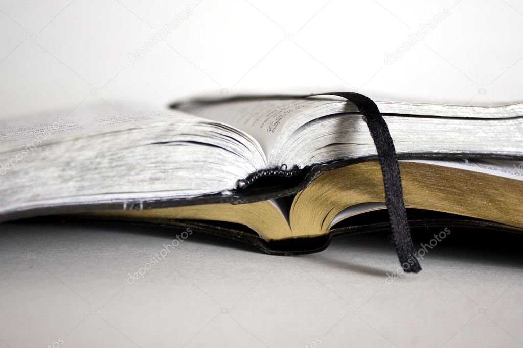 Two Bibles Side View