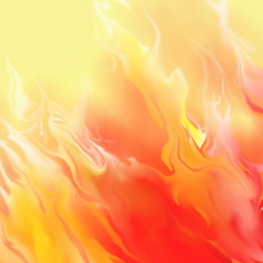 Blaze of liquid fire flames background clipart