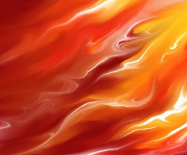 Blaze of liquid fire flames background clipart