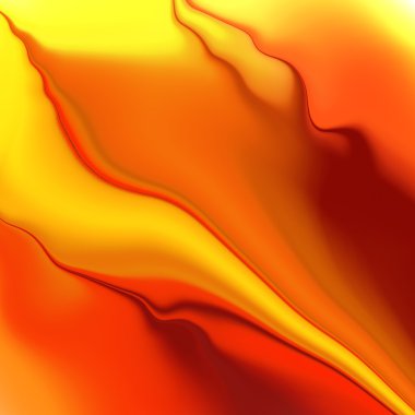 Blaze of liquid fire flames background clipart