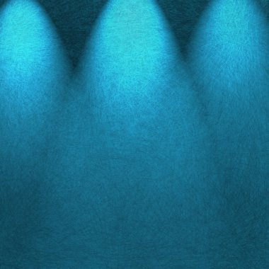 Blue spotlight display background clipart