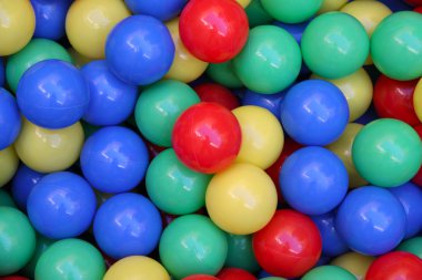 Colorful balls background