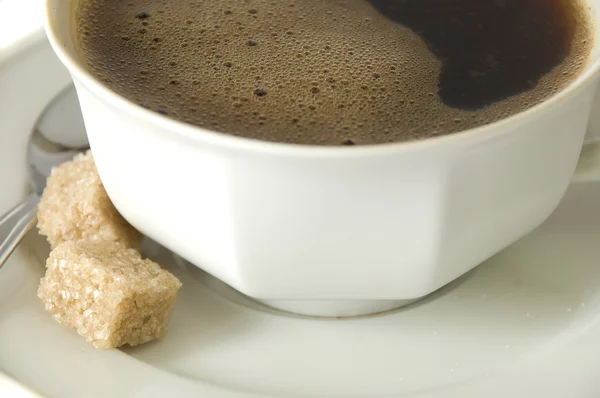 커피와 설탕 — 스톡 사진