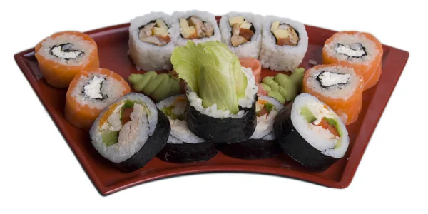 stock image Rolled and sushi