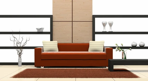 Sofa in the room — Stock Photo, Image