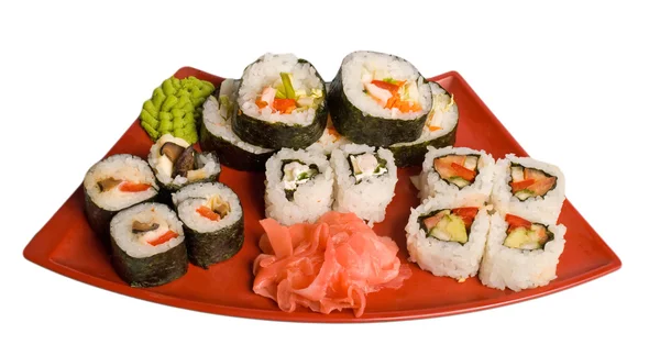 stock image Rolled and sushi