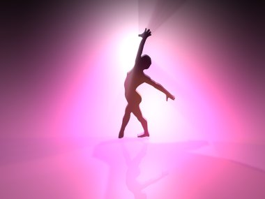 Background - Ballet - 3D clipart