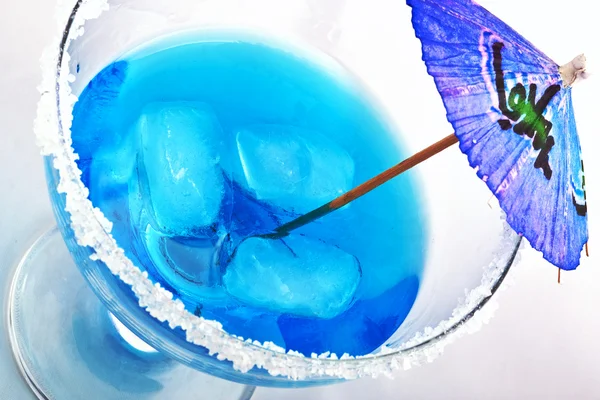 Curacao cocktail — Stock Photo, Image