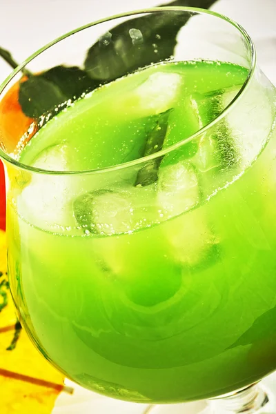 Green Widow cocktail — Stock Photo, Image