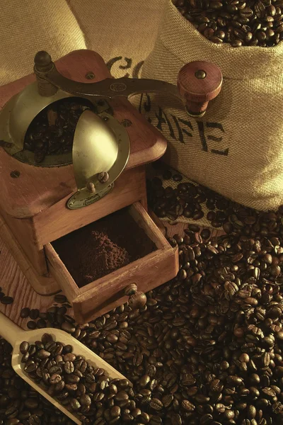 Nyrostat kaffe beens — Stockfoto
