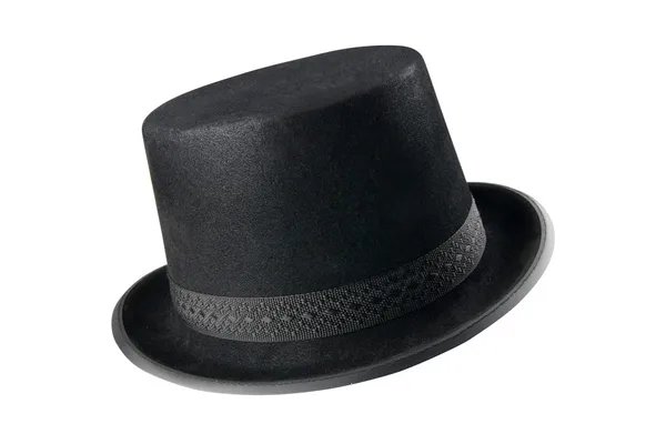 Um chapéu preto elegante — Fotografia de Stock