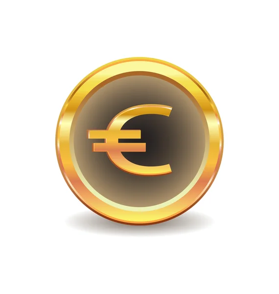 Euro. — Vector de stock