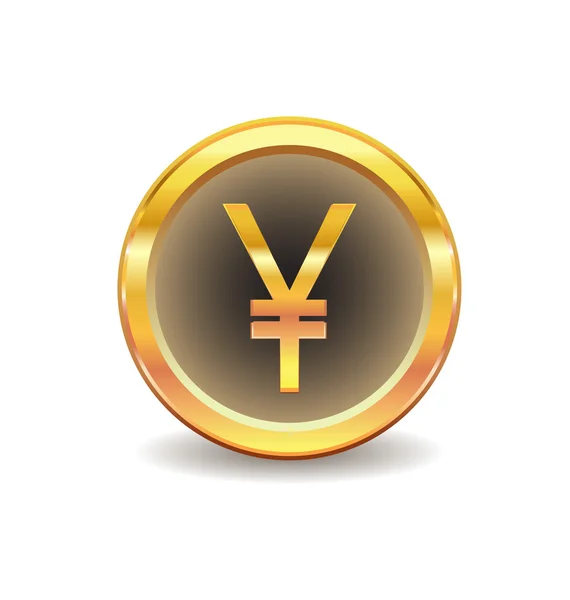 Yen. — Vector de stock