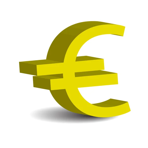 Euro — Vetor de Stock