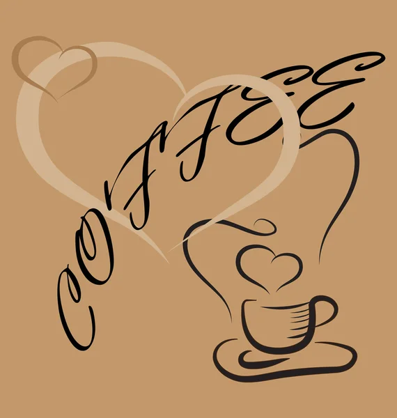 Кубок cuffee — стоковий вектор