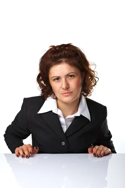 Geschäftsfrau bei der Arbeit — Stockfoto