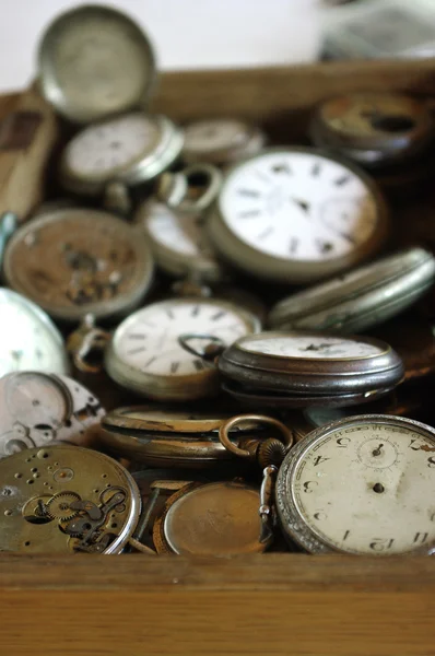 stock image Antique pocket watches