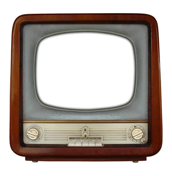Старий телевізор — стокове фото