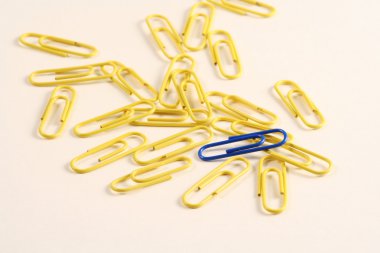 Paper clips clipart