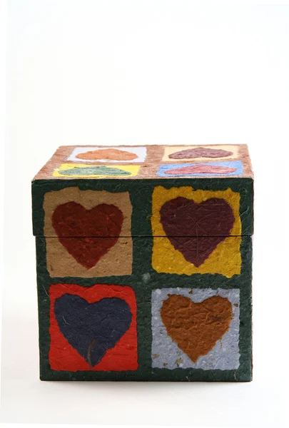 Amor em uma caixa — Fotografia de Stock