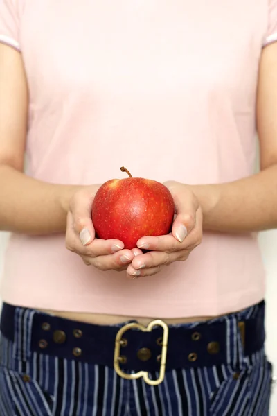 Tem uma maçã — Fotografia de Stock