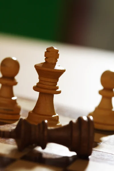 Шахматный матч — стоковое фото