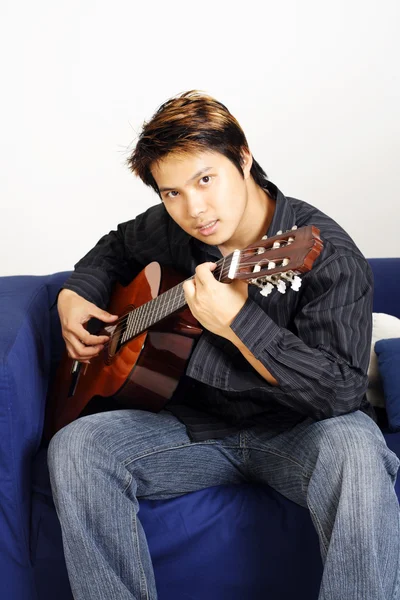 Guitar player — Stock Photo, Image