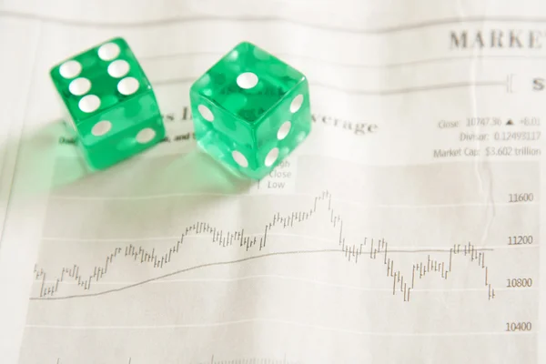 Investiční riziko — Stock fotografie