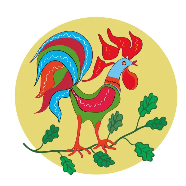 Decorativo polla brillante — Archivo Imágenes Vectoriales