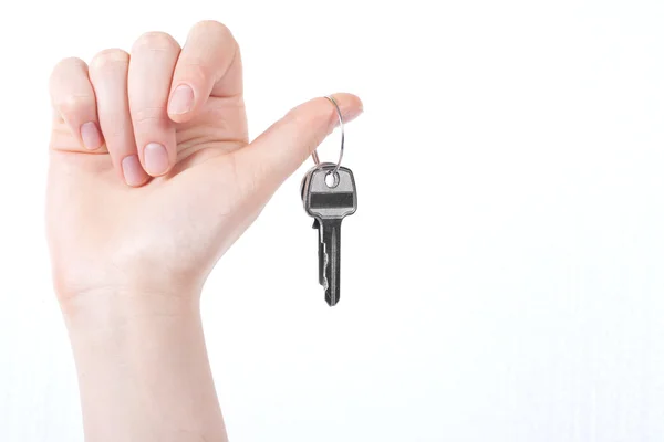 stock image Hand holding keys