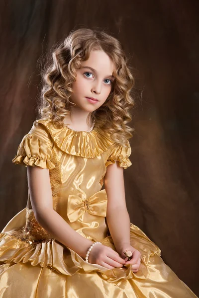 Blond dziewczynka — Zdjęcie stockowe