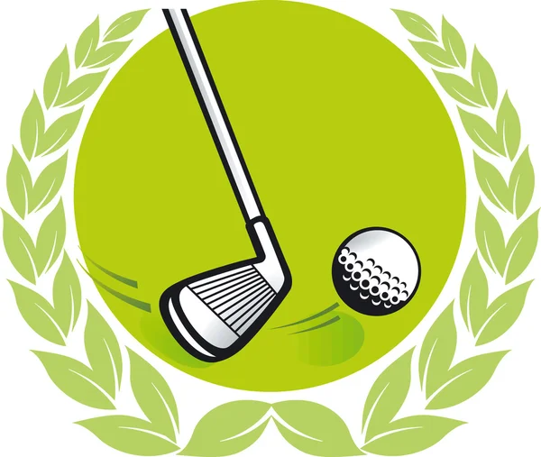 Campeão de golfe — Vetor de Stock