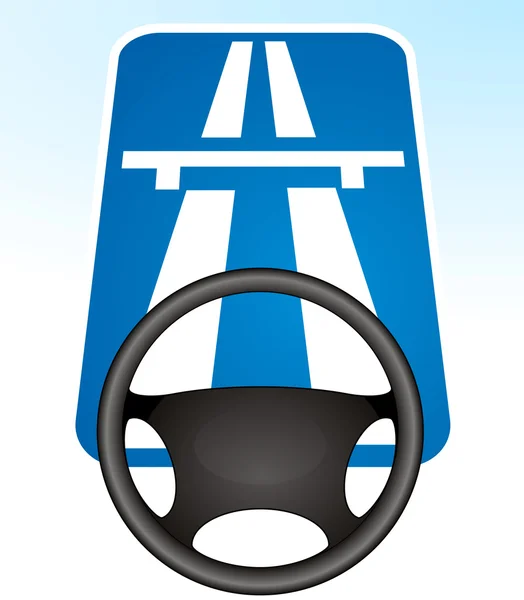 Autobahn — Image vectorielle