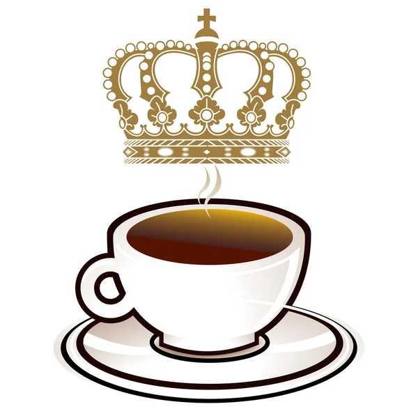 Kaffee Royal — Stockvector