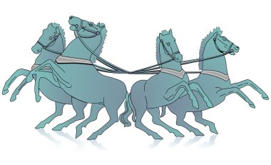 Quadriga clipart