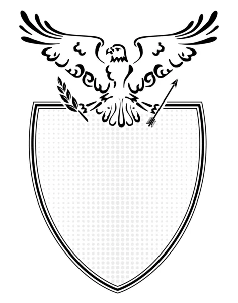 Adler Wappen — Stock Vector