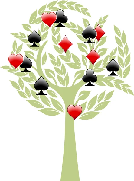 Spiel-Baum — Image vectorielle
