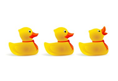 3 Enten clipart