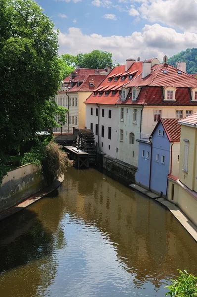 Praga fiume Moldava — Foto Stock
