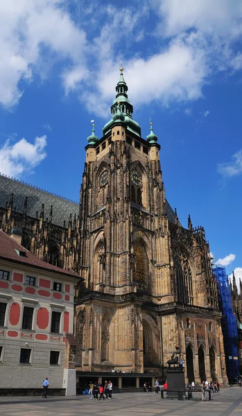 Chiesa Cattedrale di San Vito a Praga — Foto Stock