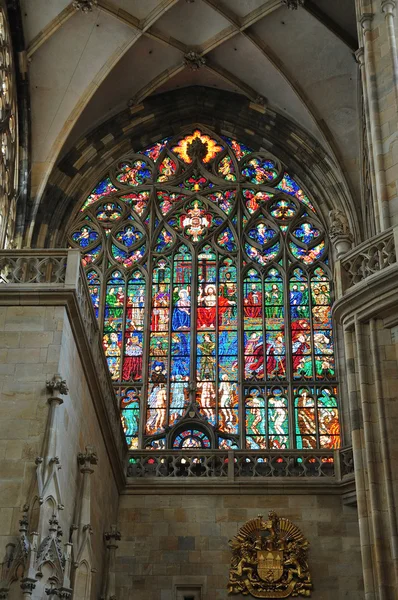 Katedrála kostel svatého Víta v Praze — Stock fotografie