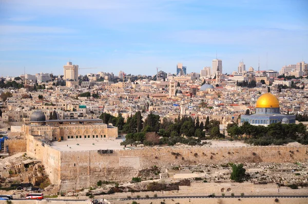 Єрусалим під старовину — стокове фото