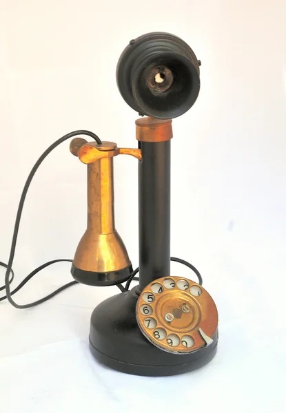 Oude telefoon Stockafbeelding