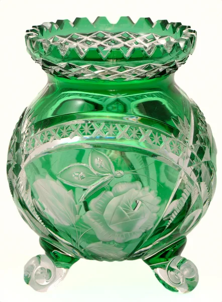クリスタルの花瓶 — ストック写真