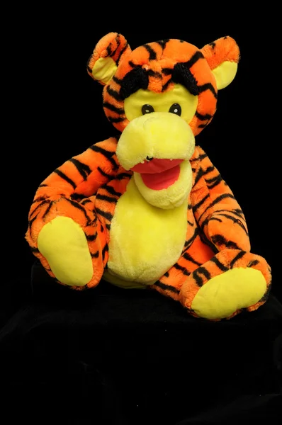 Měkká plyšová hračka tygr — Stock fotografie
