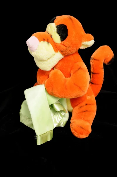 De zachte knuffel tijger — Stockfoto